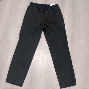 H&M Men’s Slim Fit Gray Crop Pull Up Trouser Pants NWT Pockets Business Casual